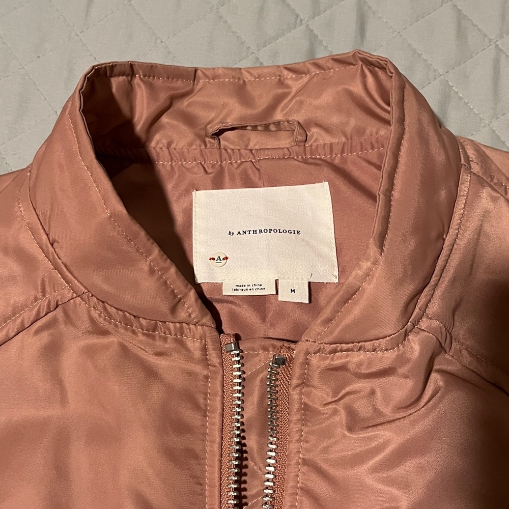 Anthropologie oversized bomber jacket - Picture 2 of 4